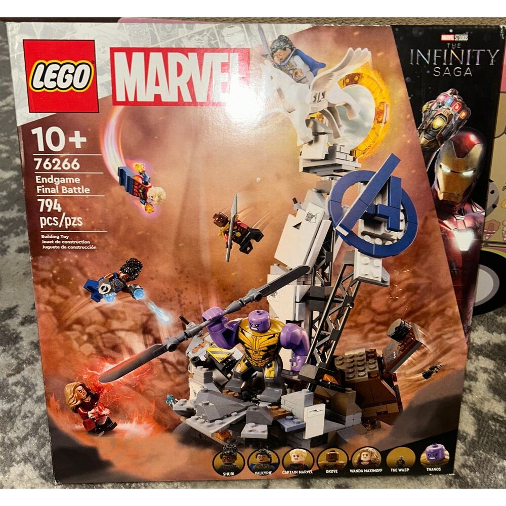 LEGO Marvel-The Infinity Saga-Endgame Final Battle Building Set (NEW)
